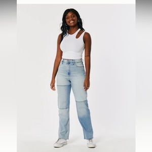 Hollister Curvy Ultra High Rise Dad Jean
